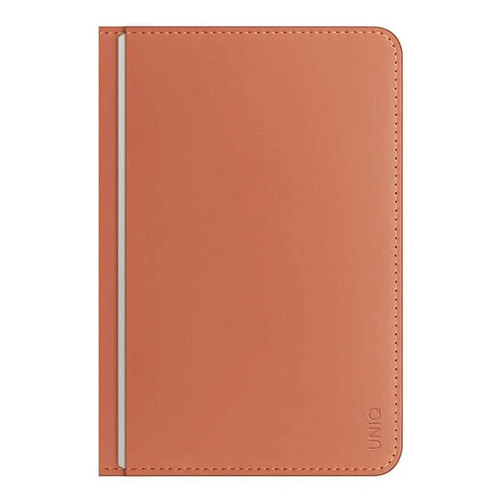 A Photo Of UNIQ Belmont Vegan Leather Passport Holder – RFID Protection, Slim Travel Wallet