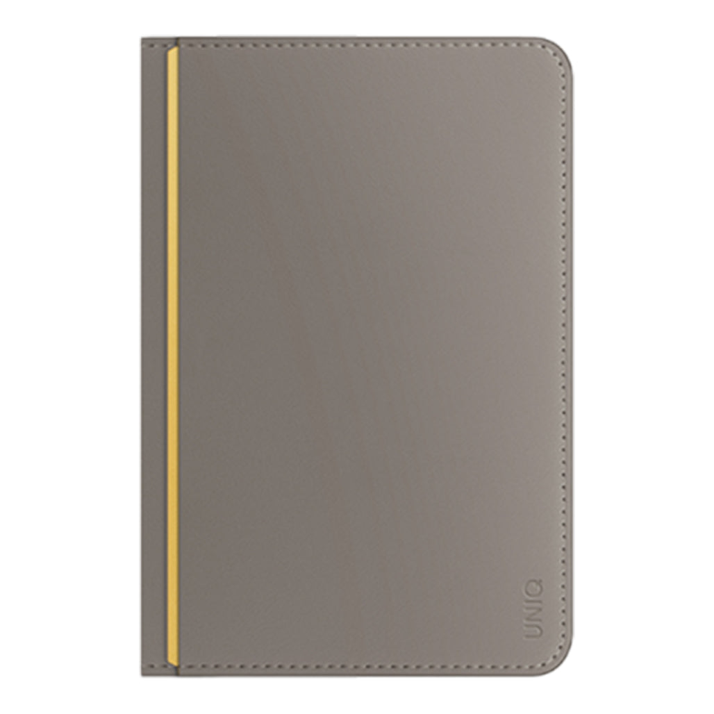 A Photo Of UNIQ Belmont Vegan Leather Passport Holder – RFID Protection, Slim Travel Wallet