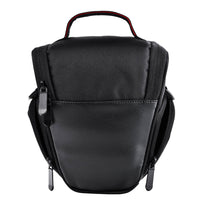 Universal DSLR Camera Bag – Nylon Holster Case for Nikon, Canon, Sony, Olympus, Pentax – Travel Shoulder Bag with Accessory Pockets – Black