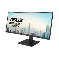 A Photo Of ASUS VA34VCPSR - 34” WQHD 100Hz Curved Docking Monitor