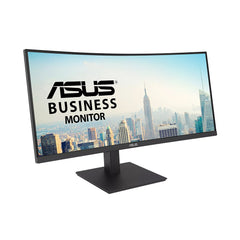 A Photo Of ASUS VA34VCPSR - 34” WQHD 100Hz Curved Docking Monitor