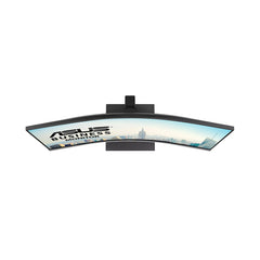 A Photo Of ASUS VA34VCPSR - 34” WQHD 100Hz Curved Docking Monitor