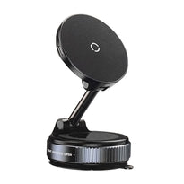 Magnetic Wireless Car Charger Mount K007S – Vacuum Suction & One-Handed Operation