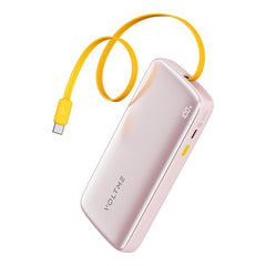 A Photo Of Voltme Hypercore Rollz 10K 30W Power Bank with Retractable USB-C Cable