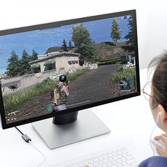 A Photo Of Vention 3.5mm External Sound Card VT02-2016 | USB Audio Adapter with Microphone and Audio Output Support