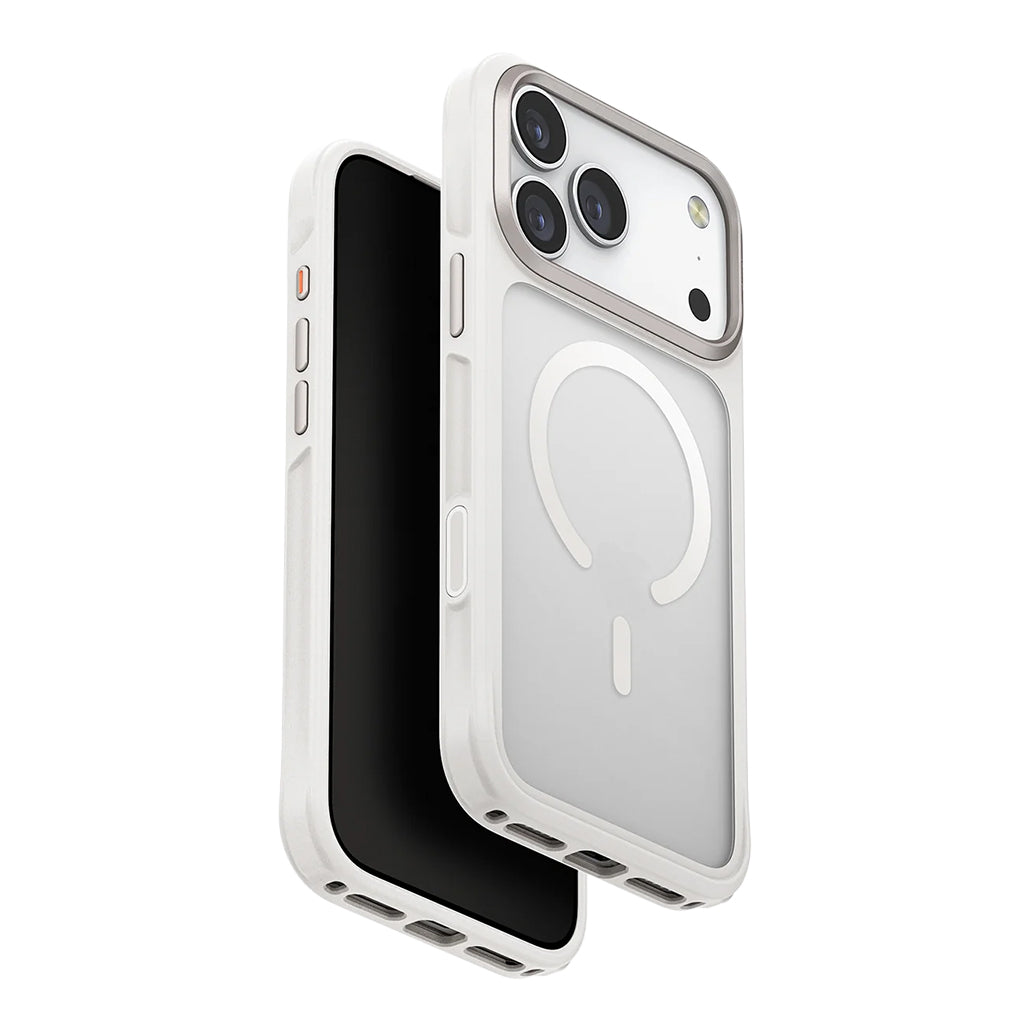 A Photo Of Uniq Veren Frosted Shield Case for iPhone 17 Series