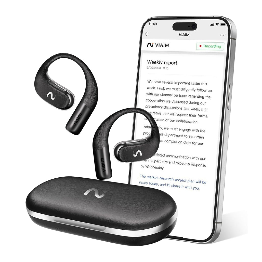 A Photo Of Viaim OpenNote - OpenEar Bluetooth Earbuds