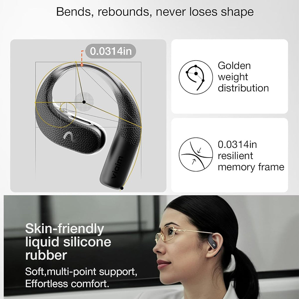 A Photo Of Viaim OpenNote - OpenEar Bluetooth Earbuds