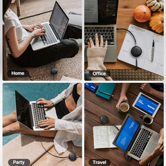 A Photo Of Voltme Powerlink YoYo Retractable USB-C to USB-C Cable 1m – 100W PD 3.0 Fast Charging