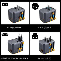 A Photo Of Voltme VITO Go EzTravel 65W Universal Travel Adapter