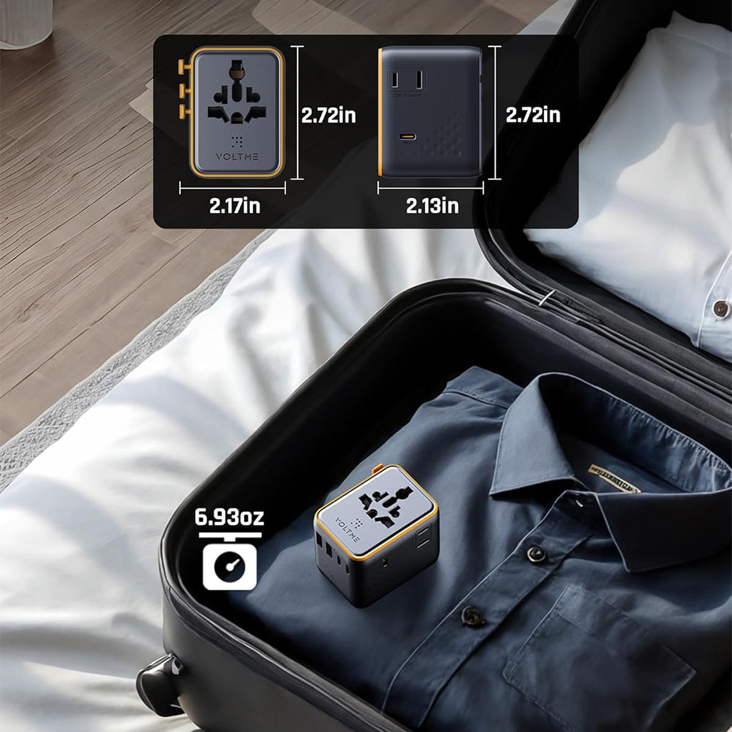 A Photo Of Voltme VITO Go EzTravel 65W Universal Travel Adapter