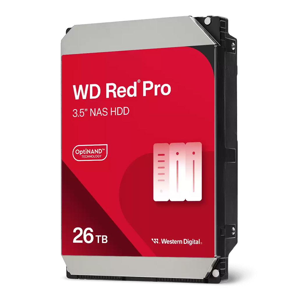 A Photo Of Western Digital Red Pro 26TB NAS Hard Drive - WD260KFGX