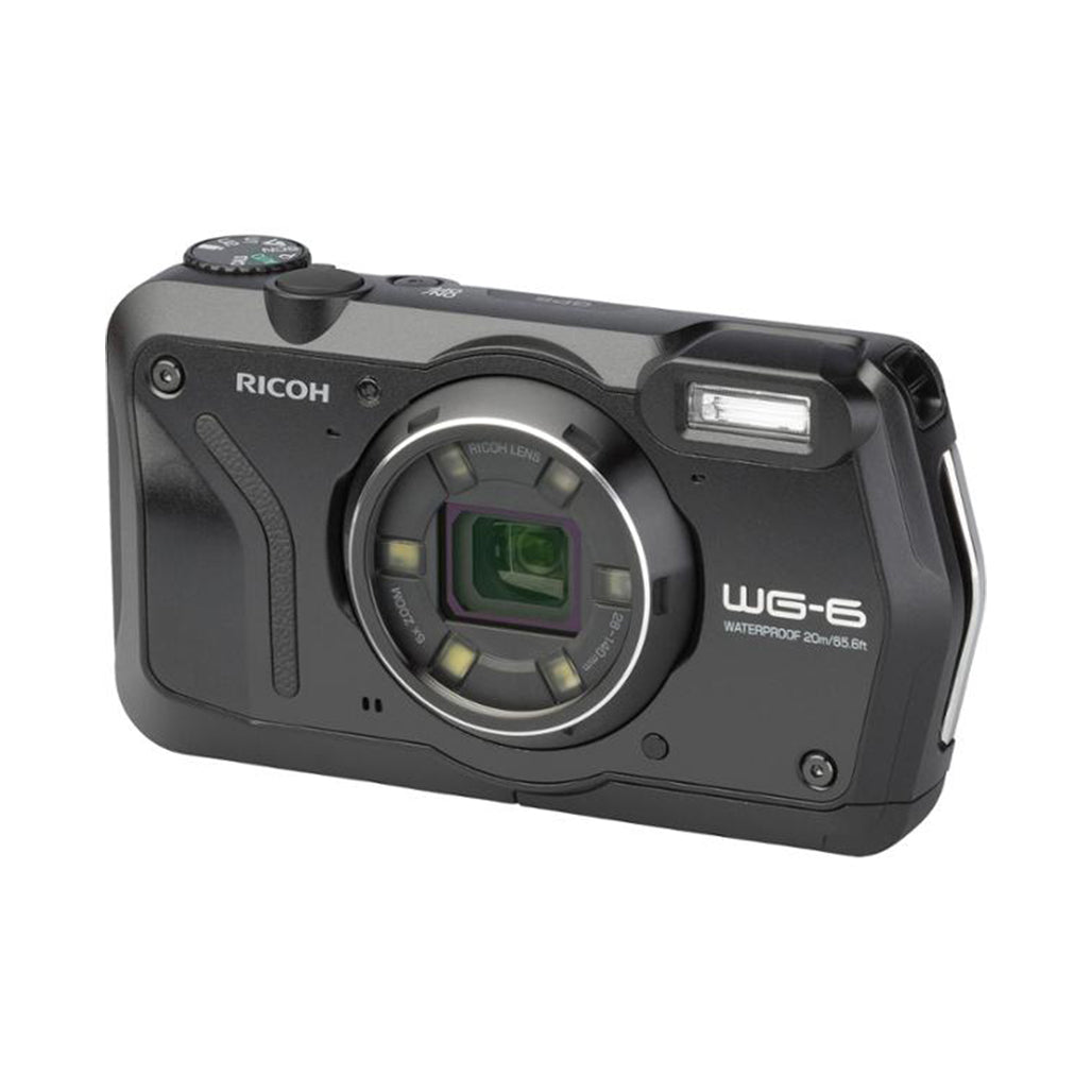 A Photo Of Ricoh WG6 - Waterproof Compact Digital Camera - Black