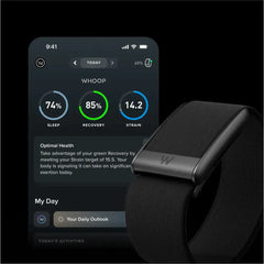 A Photo Of WHOOP 5.0 One Fitness & Health Tracker – 12-Month Membership Included – Jet Black