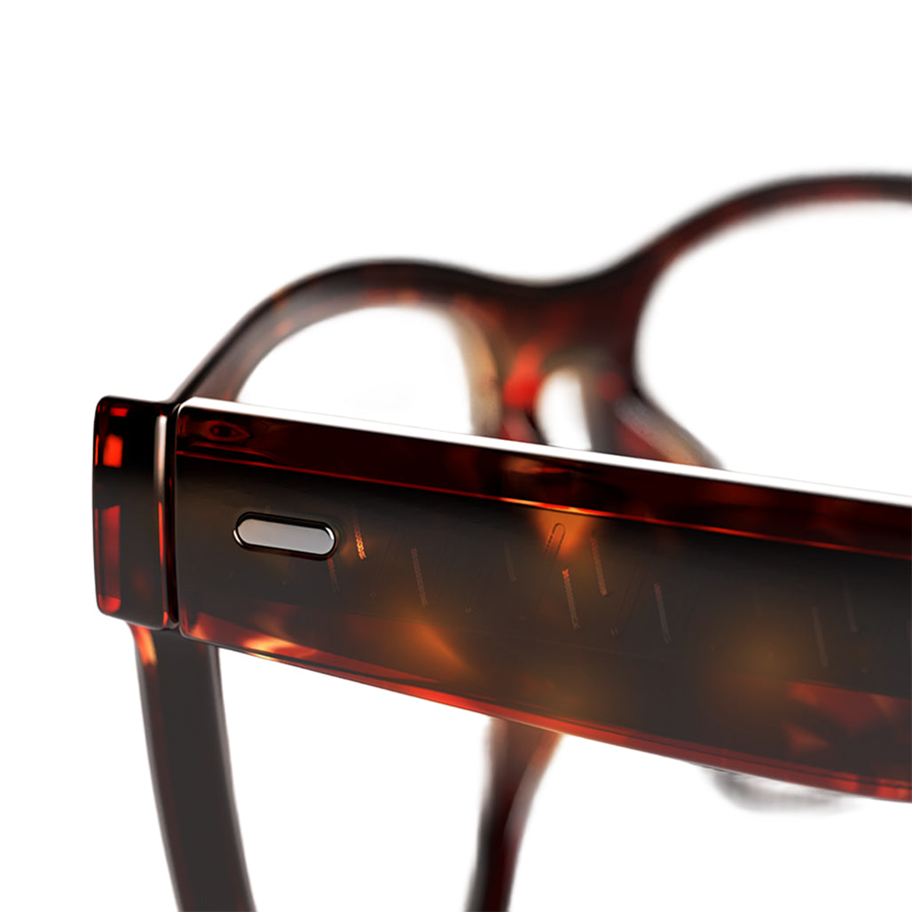 A Photo Of WHOOP Blue Light Glasses – Remy Tortoise Frames with All-Day Lenses