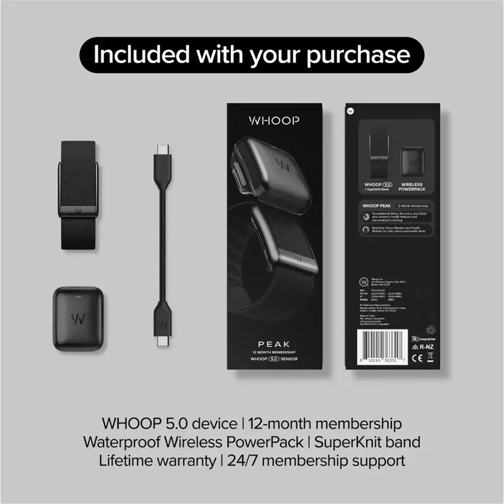A Photo Of WHOOP Peak 5.0 Health Wearable