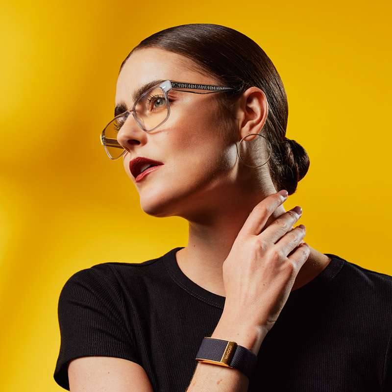 A Photo Of WHOOP Blue Light Glasses – Remy Lucid Frames with All-Day Lenses