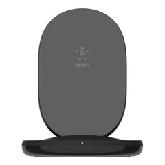 A Photo Of Belkin BoostCharge 15W Wireless Charging Stand with QC 3.0 24W Wall Charger – Fast, Convenient, and Qi-Certified