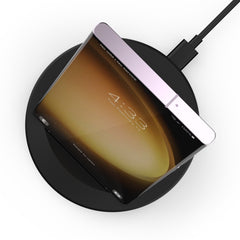 A Photo Of Belkin BoostCharge 15W Wireless Charging Stand with QC 3.0 24W Wall Charger – Fast, Convenient, and Qi-Certified