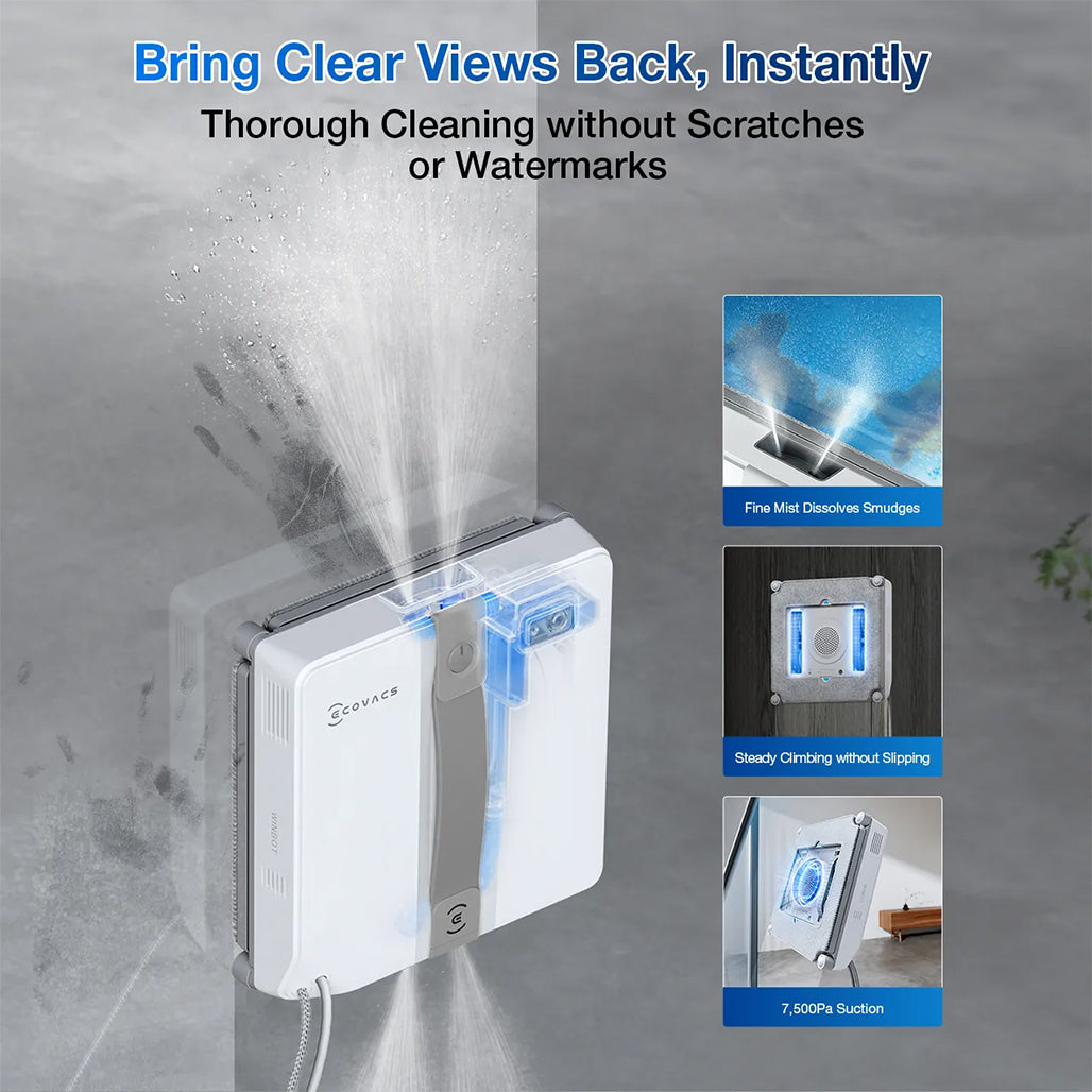 A Photo Of ECOVACS WINBOT MINI Window Cleaning Robot