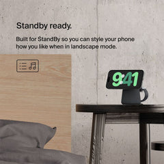 A Photo Of Belkin BoostCharge Pro 2-in-1 MagSafe Wireless Charging Dock – 15W Fast Charger for iPhone, Apple Watch & AirPods