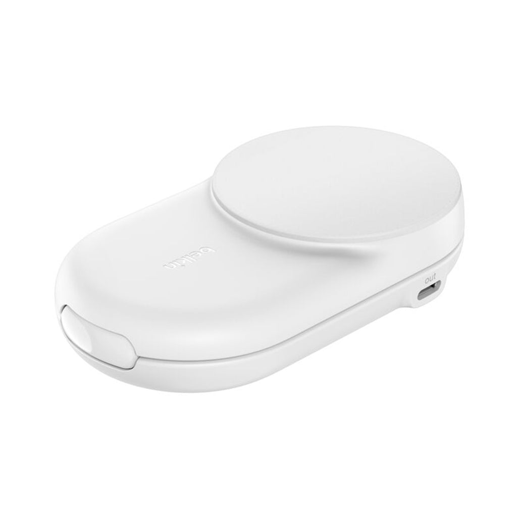 A Photo Of Belkin UltraCharge Foldable 2-in-1 Magnetic Charging Station - 25W