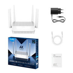 A Photo Of Cudy AX3000 2.5G Mesh Wi-Fi 6 Router