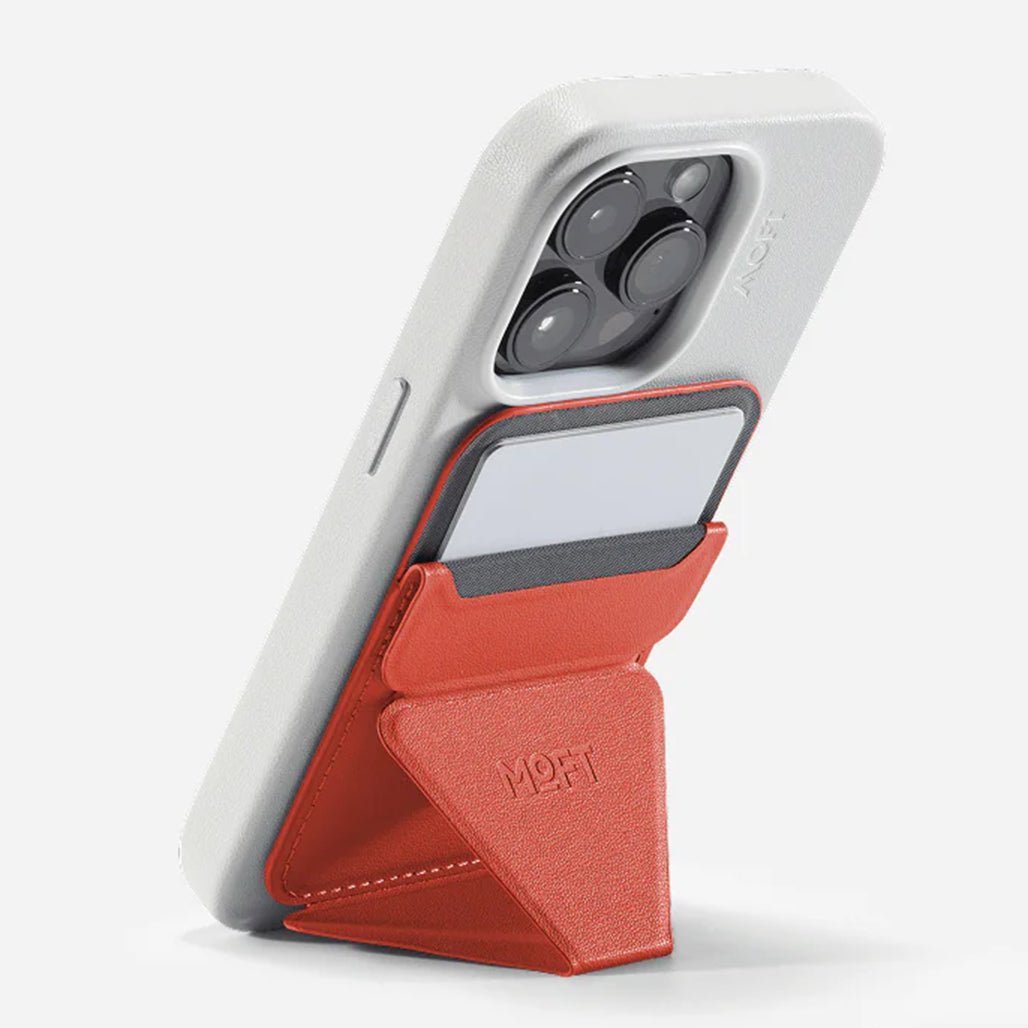 A Photo Of MOFT Snap-On Phone Stand & Wallet MOVAS