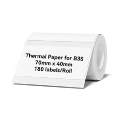 A Photo Of NIIMBOT White Labels 70x40mm – 180 Pieces for B3S Label Printer