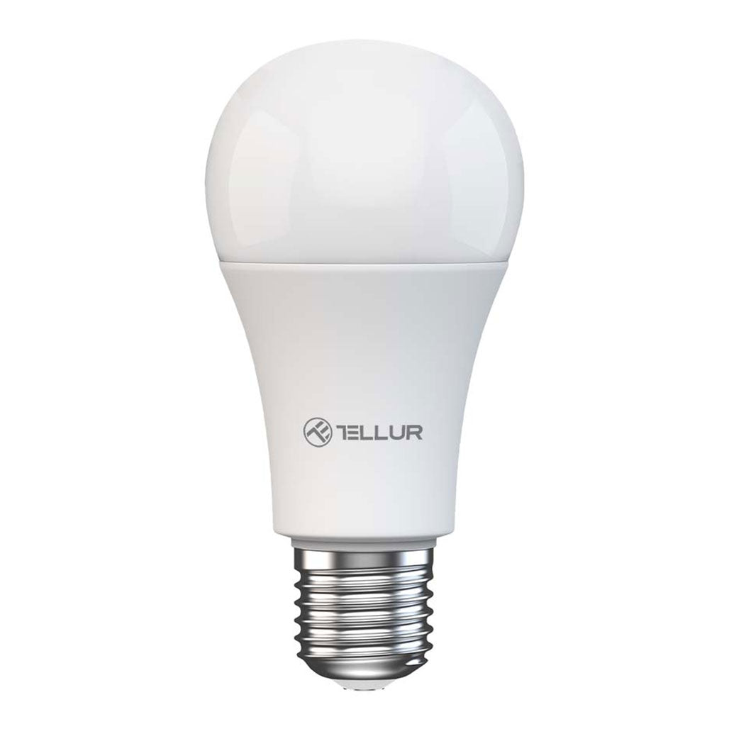 A Photo Of Tellur WiFi Smart Bulb E27 - 9W, Dimmable, White/Warm/RGB