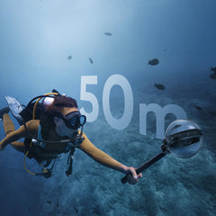 A Photo Of Insta360 X5 Invisible Dive Case Pro