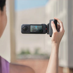 A Photo Of Insta360 Photography Grip for X5 & X4 Air Cameras