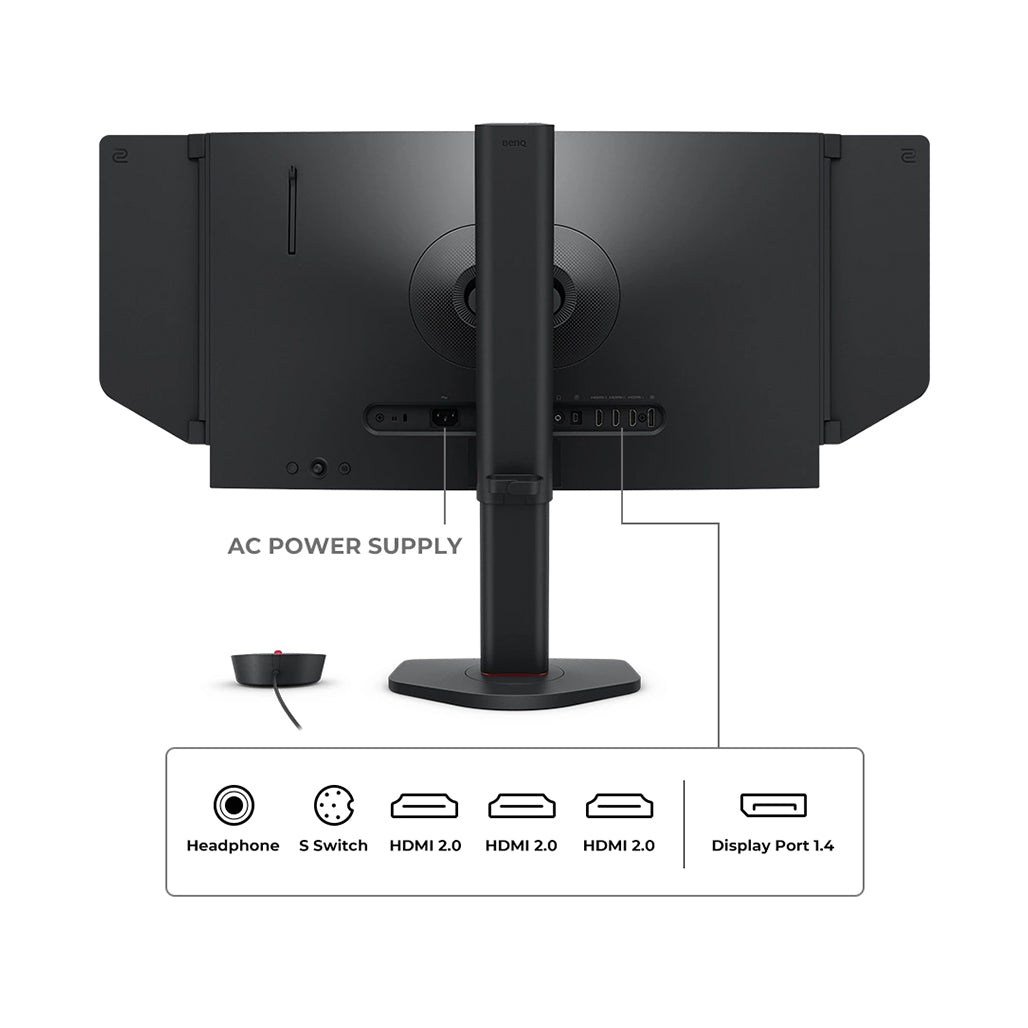 A Photo Of BenQ ZOWIE XL2566X+ - 400Hz Fast TN Gaming Monitor with DyAc 2 – Ultimate Esports Performance