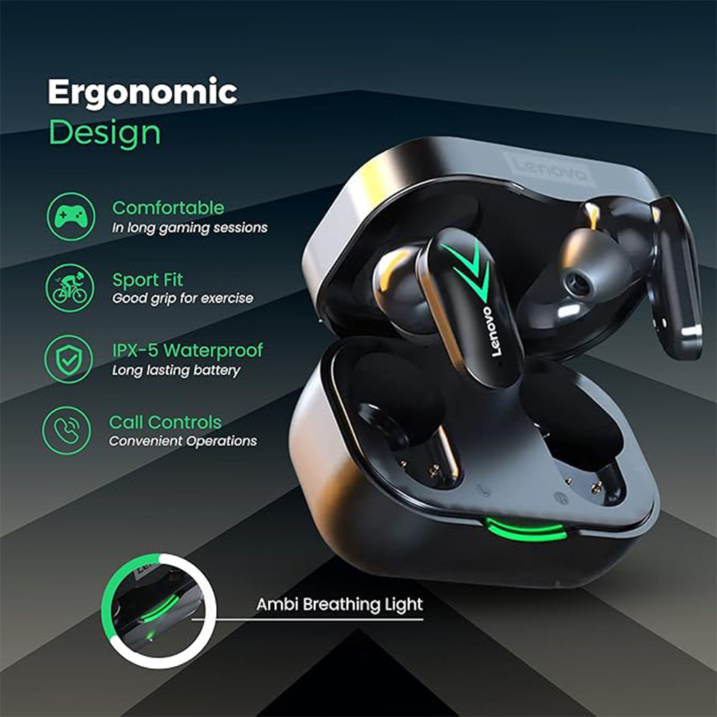 A Photo Of Lenovo XT82 - TWS Wireless Bluetooth 5.1 Gaming Earbuds