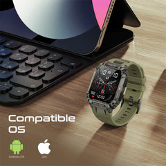 A Photo Of Promate XWatch-S19 Smartwatch with Wireless BT Calling - Green