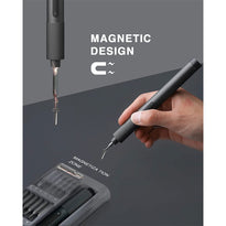 Xiaomi Electric Precision Screwdriver – High-Precision Magnetic Motor with 24 S2 Steel Bits, 170RPM Speed, and Aluminium Alloy Case
