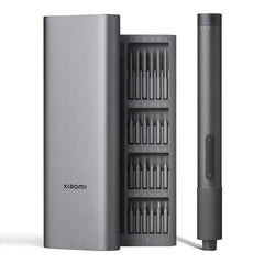 A Photo Of Xiaomi Electric Precision Screwdriver – High-Precision Magnetic Motor with 24 S2 Steel Bits, 170RPM Speed, and Aluminium Alloy Case