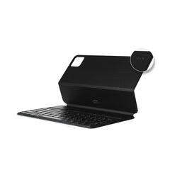 A Photo Of Xiaomi Pad 6 Keyboard - Black | Protective Folio Case with Ergonomic Design and Pogo Pin Connection