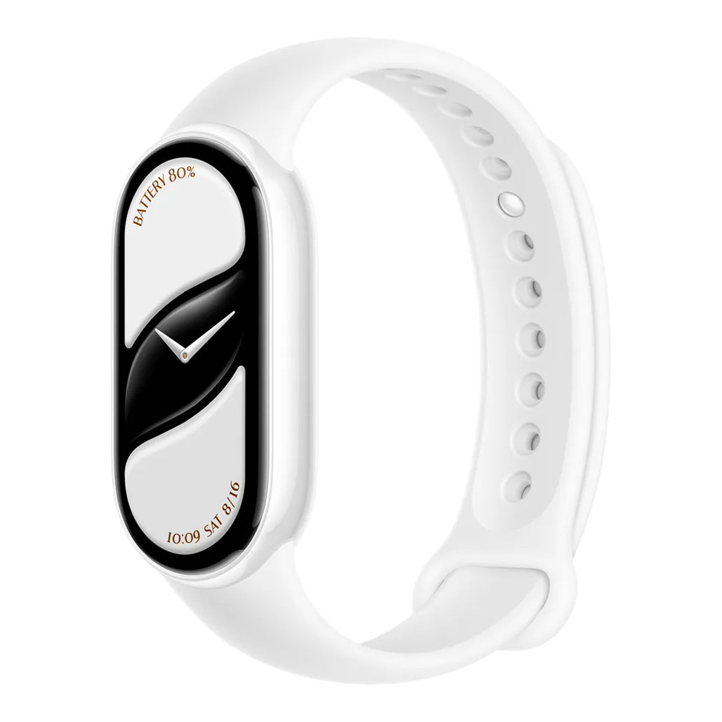 A Photo Of Xiaomi Smart Band 10 Ceramic Edition - Pearl White