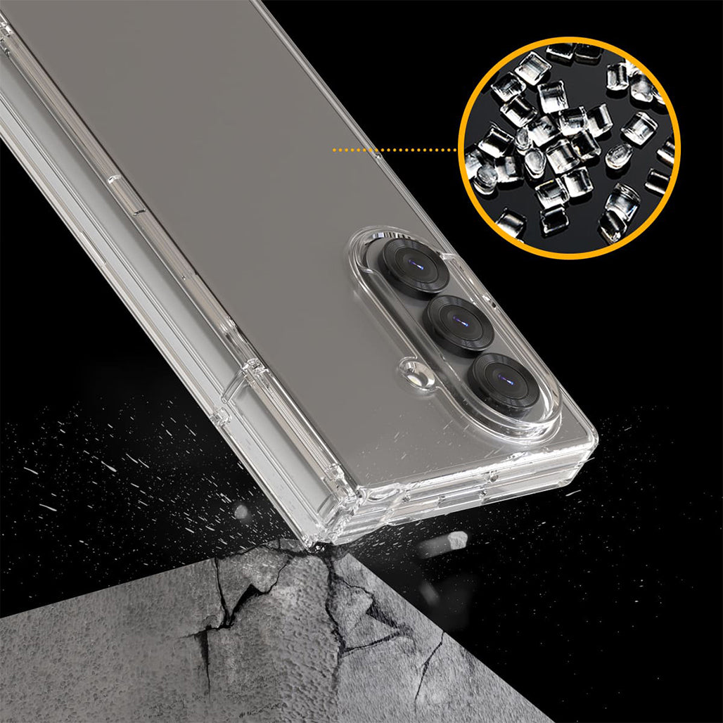 A Photo Of Araree Nukin 360 Clear Case for Samsung Galaxy Z Fold 7