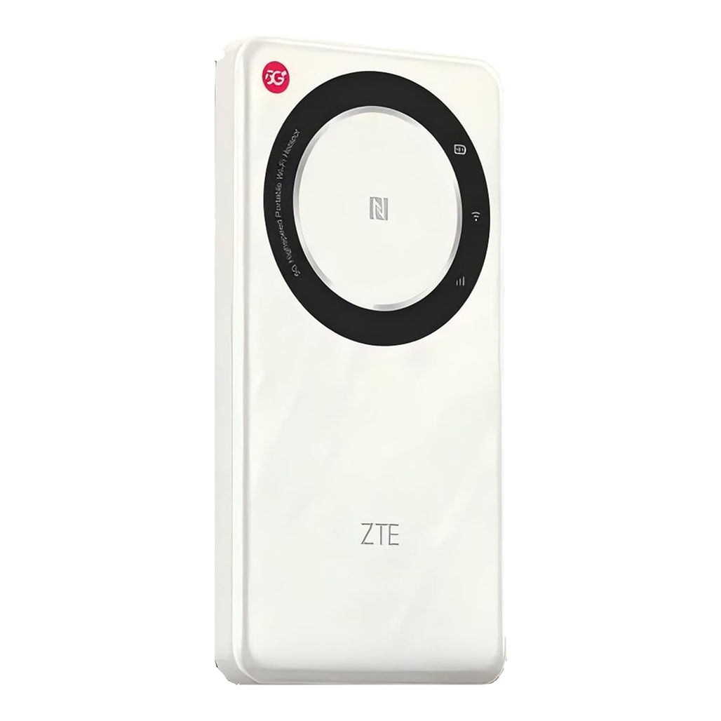 A Photo Of ZTE U30 Air 5G Mobile WiFi Hotspot – Dual-Band High-Speed Portable Router with 4500mAh Battery & Type-C Port