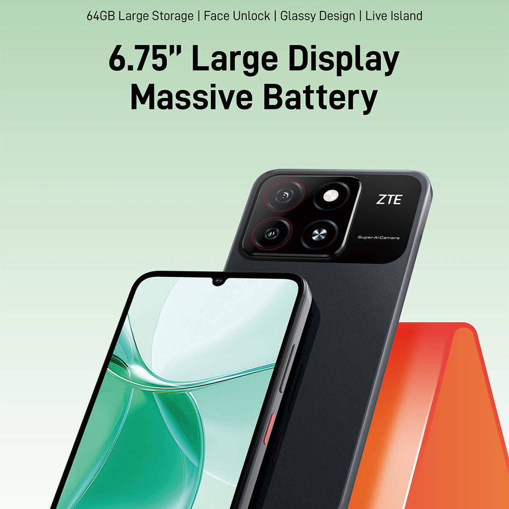 A Photo Of ZTE Blade A35 - 4GB - 64GB Storage