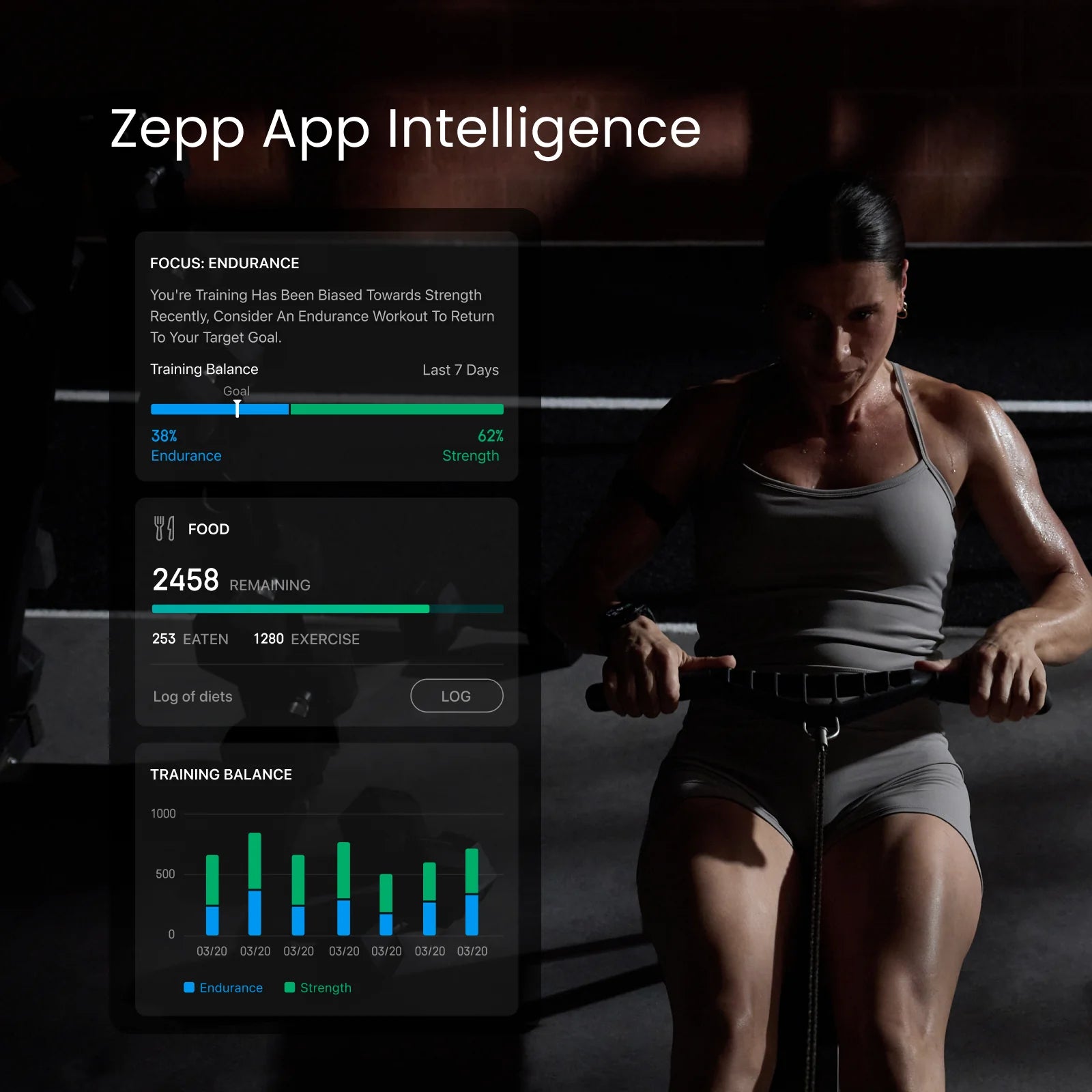 A Photo Of Amazfit Balance 3 - Hybrid Training Smartwatch
