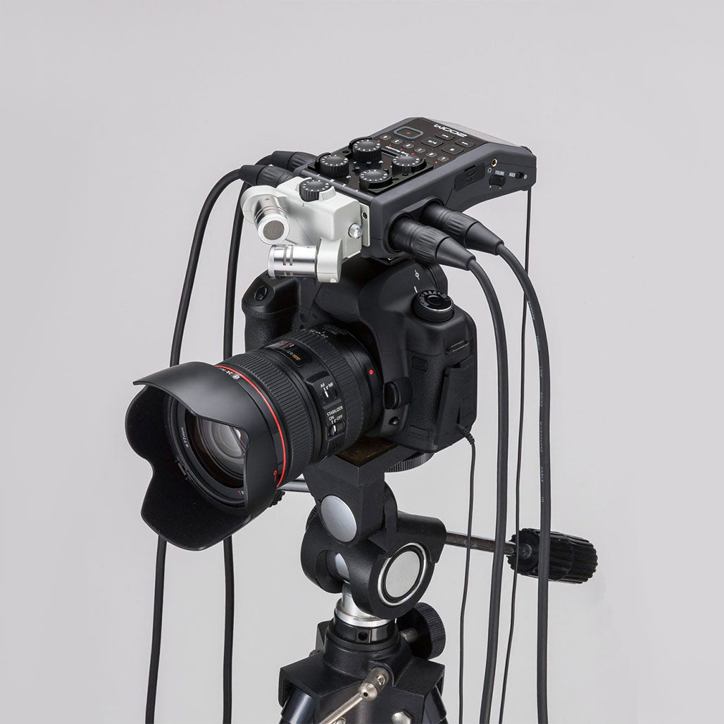 A Photo Of Zoom H6 Handy Audio Recorder with Interchangeable Microphone System | 6-Track Portable Recorder with High-Fidelity Sound