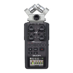 A Photo Of Zoom H6 Handy Audio Recorder with Interchangeable Microphone System | 6-Track Portable Recorder with High-Fidelity Sound