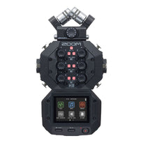 Zoom H8 12-Track Handy Recorder with Interchangeable Microphone System | Multi-Function Audio Recorder with App-Driven Touchscreen