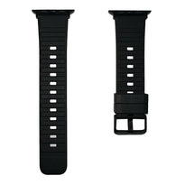 A-Case Bodrum Apple Watch Silicone Band – Black (42mm/44mm/45mm/49mm)