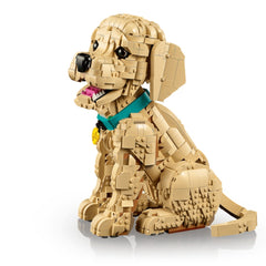 A Photo Of LEGO Icons Golden Retriever Puppy 2102 Pieces - 11384