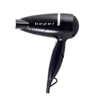 Beper Compact Hair Dryer 1600W with Cool Shot, Concentrator Nozzle ; Non-Slip Handle Model 40.978
