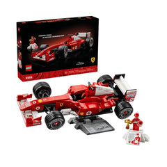 A Photo Of LEGO Ferrari F2004 & Michael Schumacher - 735 Pieces - 11375